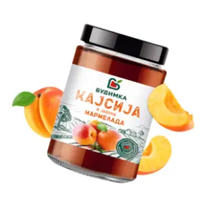 Marmelada BUDIMKA kajsija i jabuka 680g slide slika
