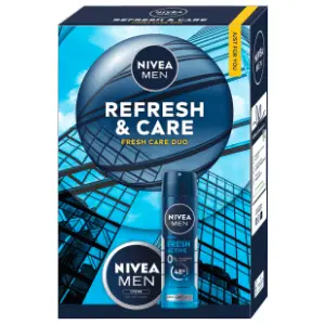 NIVEA Men set Refresh & care (dezodorans i krema) slide slika