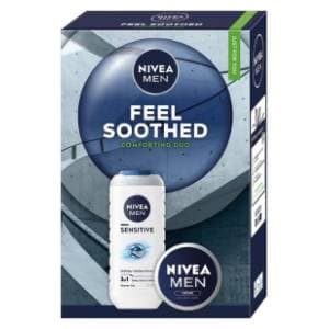 NIVEA Men set Soothed (gel za tuširanje i krema) slide slika