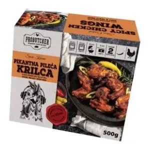 Pileća pikantna krilca PRO BUTCHER 500g slide slika