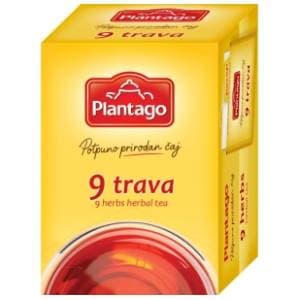 PLANTAGO čaj 9 trava 36g slide slika