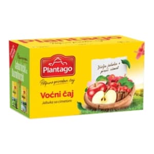 PLANTAGO čaj jabuka i cimet 60g slide slika