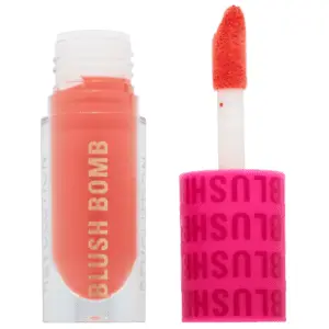 REVOLUTION Blush Bomb tečno rumenilo glam orange slide slika