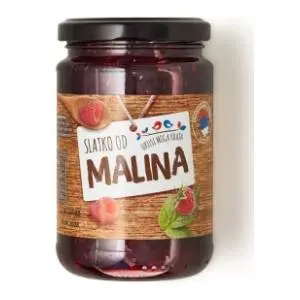 Slatko UKUSI MOGA KRAJA malina 375g slide slika