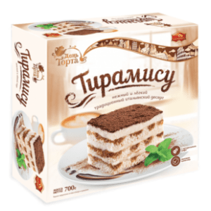 DEN TORTA Tiramisu trajni kolač 700g slide slika