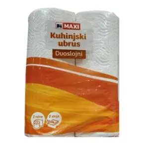 Ubrus MAXI 2sloja 2kom slide slika