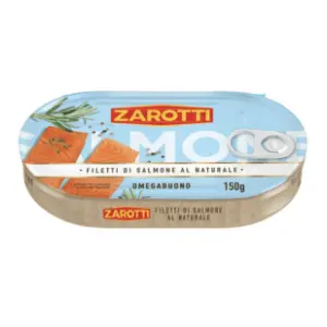 ZAROTTI losos u sopstvenom soku 150g slide slika