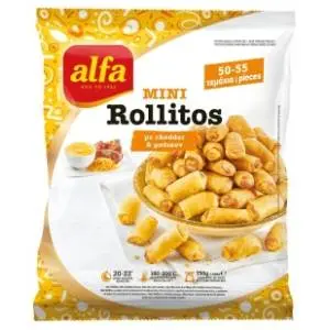 ALFA Mini rollitos čedar sir i slanina 750g slide slika