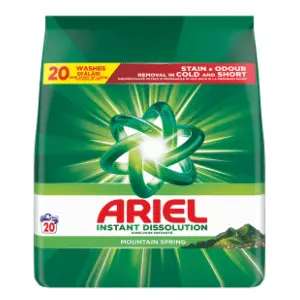 ARIEL Mountain spring deterdžent za veš 20 pranja (1,3kg) slide slika
