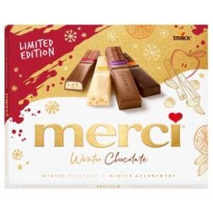 Bombonjera MERCI winter chocolate 250g slide slika