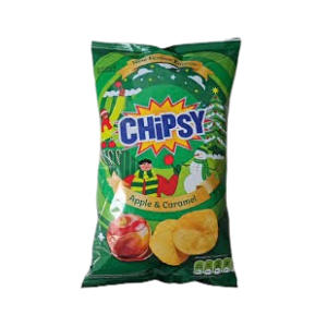 Čips CHIPSY plain apple & caramel 95g slide slika
