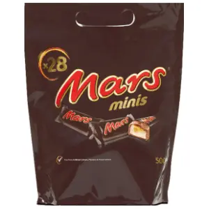 Čokoladica MARS Minis 500g slide slika