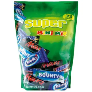 Čokoladica MARS Mix mini 650g slide slika