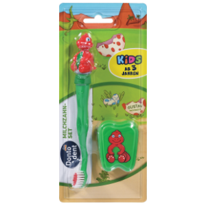 DONTODENT Kids dvodelni set za mlečne zube 3g slide slika