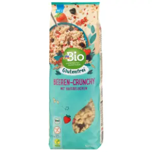 Hrskave pahuljice DM BIO sa bobičastim voćem bez glutena 350g slide slika
