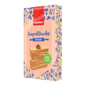 Napolitanka MEDELA nugat 400g slide slika
