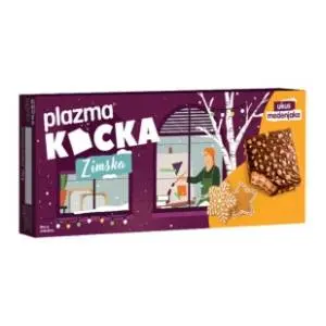 Napolitanka PLAZMA Zimska kocka cimet i đumbir 135g slide slika