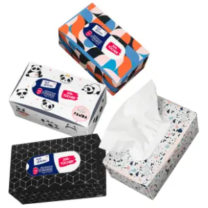 Papirne maramice SOFT&SICHER kutija 4sloja 110kom (više vrsta) slide slika