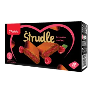 Štrudla MEDELA Brownie malina 240g slide slika