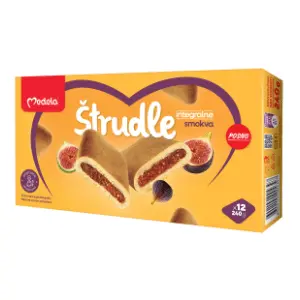 Štrudla MEDELA integralna smokva posna 240g slide slika