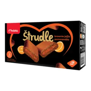 Štrudle MEDELA brownie jaffa pomorandža 240g slide slika