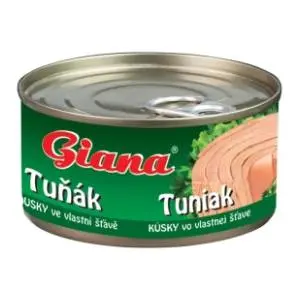 Tunjevina GIANA komadi u salamuri 170g slide slika
