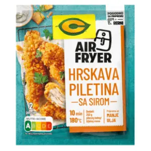 Začin C Air fryer hrskava piletina sa sirom 44g slide slika