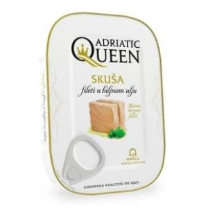 ADRIATIC QUEEN skuša fileti u maslinovom ulju 170g slide slika