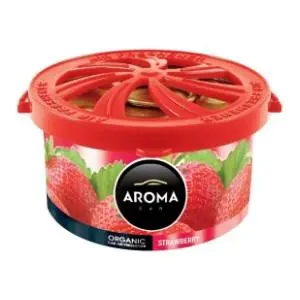 AROMA osveživač za auto organic strawberry limenka slide slika