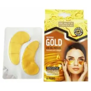 BEAUTY FORMULAS Gold jastučići za predeo ispod očiju 6kom slide slika