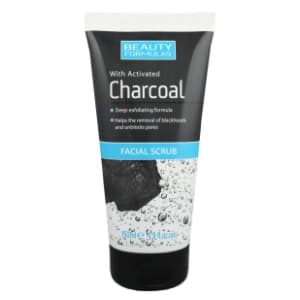 BEAUTY FORMULAS piling za lice charcoal 150ml slide slika
