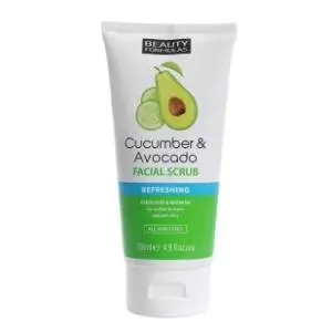 BEAUTY FORMULAS piling za lice krastavac i avokado 150ml slide slika
