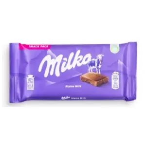 Čokolada MILKA alpine milk 45g slide slika