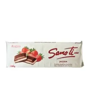 Čokolada SAMO TI jagoda 250g slide slika