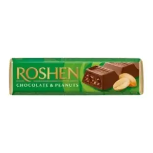 Čokoladica ROSHEN kikiriki 38g slide slika