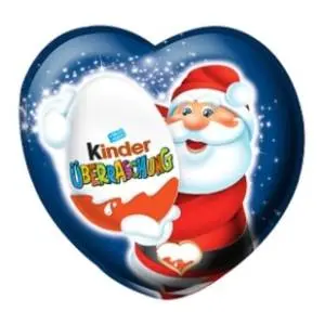Čokoladna figura srce KINDER 53g slide slika