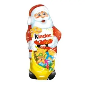 Čokoladni Deda Mraz KINDER 110g slide slika
