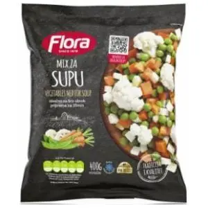 FLORA mešavina povrća za supu 400g slide slika