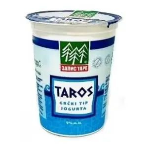 Grčki jogurt ZAPIS TARE Taros 9%mm 380g slide slika
