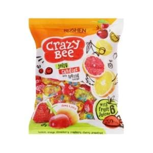 Gumene bombone ROSHEN Crazy bee voćni mix 200g slide slika