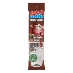 Instant napitak QUICK MILK magična slamčica čokolada 30g slide slika