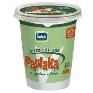 Kisela pavlaka IMLEK zelena 20%mm 400g slide slika