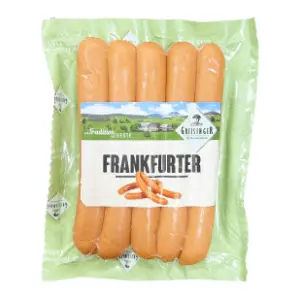 Kobasica GREISINGER Frankfurter 300g slide slika