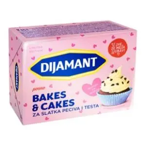 Margarin DIJAMANT bakes&cakes 250g slide slika