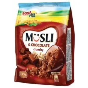 Musli BONAVITA crunchy čokolada 375g slide slika