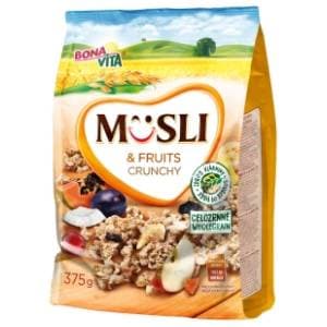 Musli BONAVITA crunchy fruits 375g slide slika