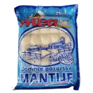 MEA COMPA Pazarske smrznute mantije sa mesom 730g slide slika