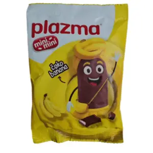 PLAZMA keks mini mini čoko i banana 45g slide slika