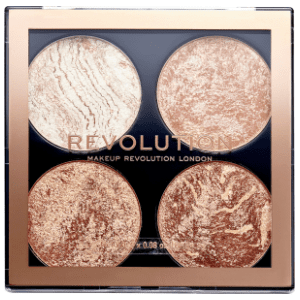 REVOLUTION Cheek kit hajlajter i bronzer don't hold back slide slika
