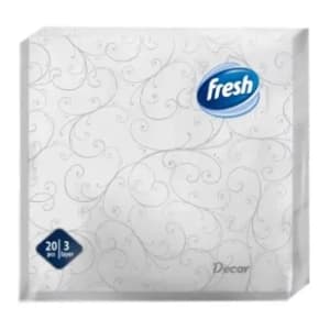 Salvete FRESH Silver 3sloja 20kom slide slika
